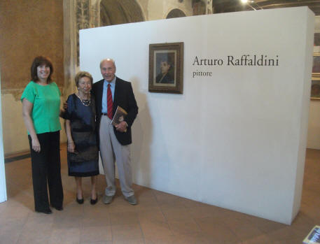 Elena Stendardi con il maestro Ottorino Nonfarmale e moglie